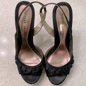 Black Chinese Laundry Femme Fatale Sz 9.5 EUC